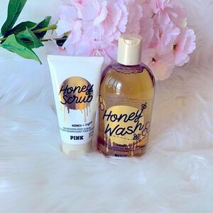 PINK by Victoria’s Secret Honey Body-Wash & Mini Scrub